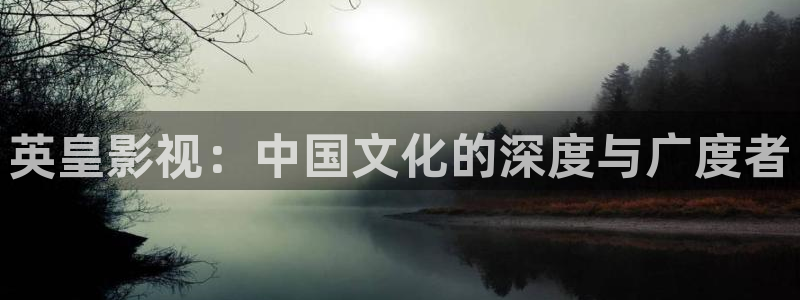 南瓜电影网全网搜：英皇影视：中国文化的深度与广度者